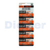 Baterias de Pilhas de Botão Lr626 10 Pcs Pack
